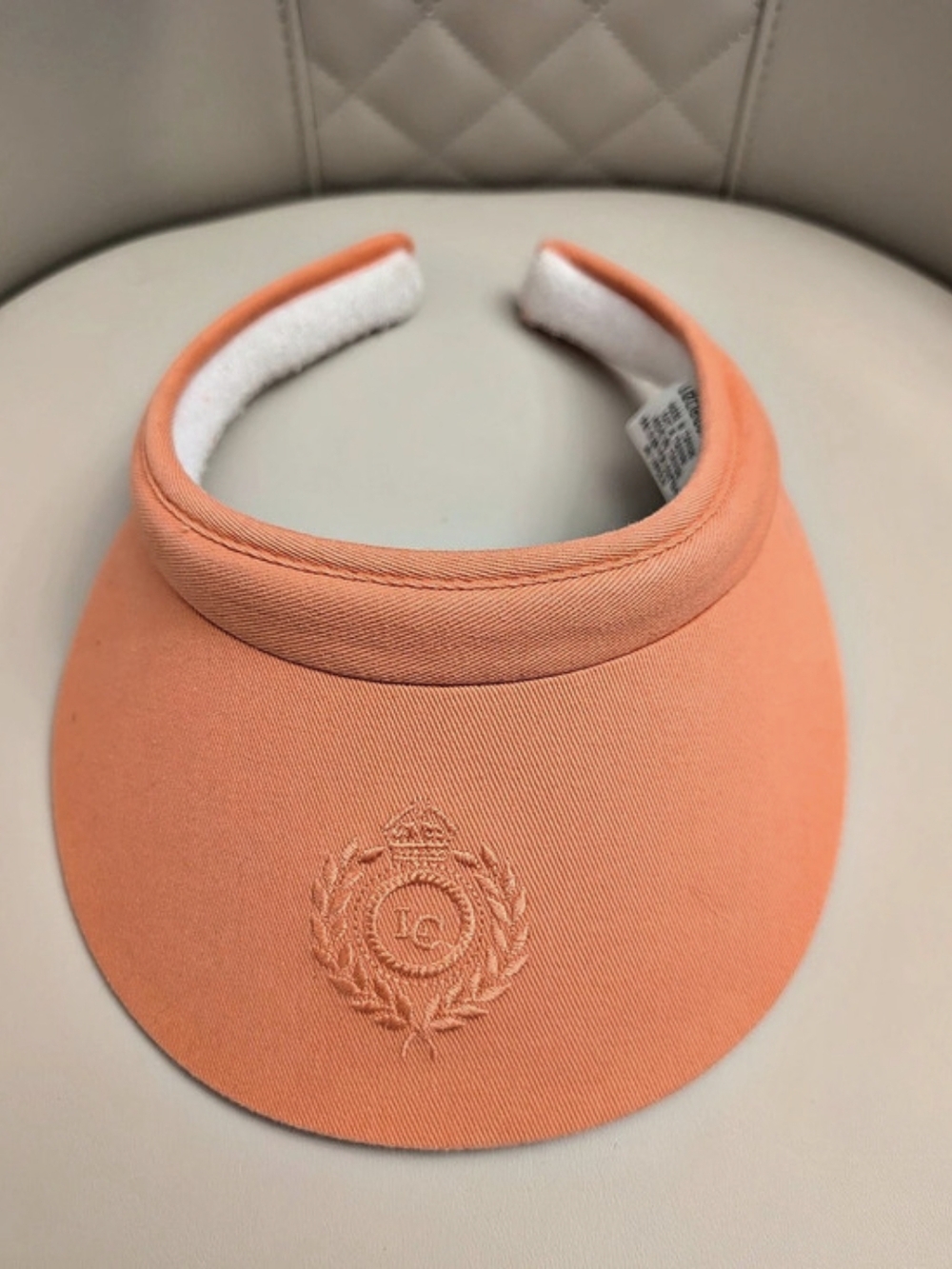 Liz Claiborne Tennis Visor Hat in Orange